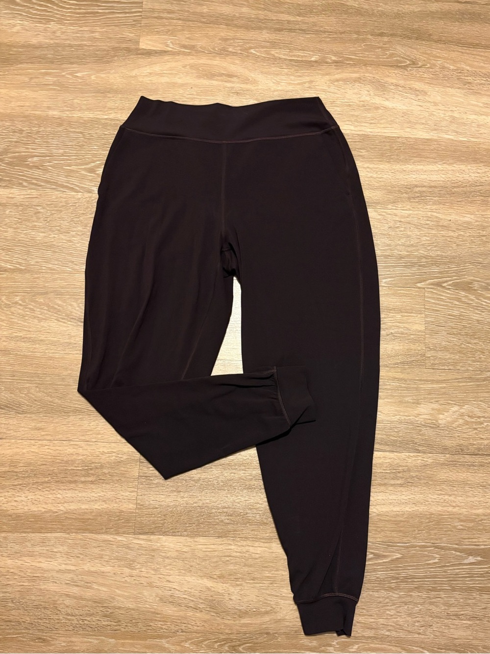 Lululemon Brown High-Waist Jogger Leggings